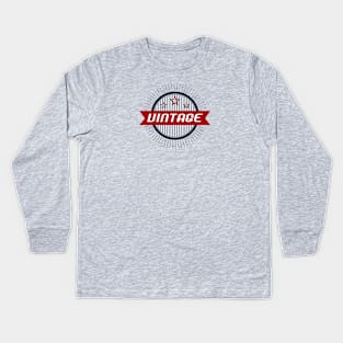 Vintage Logo Kids Long Sleeve T-Shirt